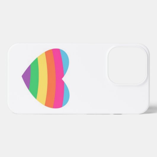 Etui iPhone 13 Pro Coque iphone arc-en-ciel (Verso Horizontal)