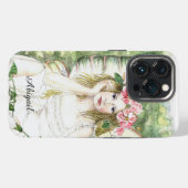 Etui iPhone 13 Pro Coque iphone de fleur d'algue (Verso Horizontal)