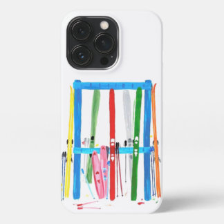 Etui iPhone 13 Pro Coque iphone de piste de ski