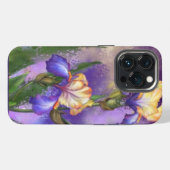 Etui iPhone 13 Pro Coque iphone Iris Flowers (Verso Horizontal)