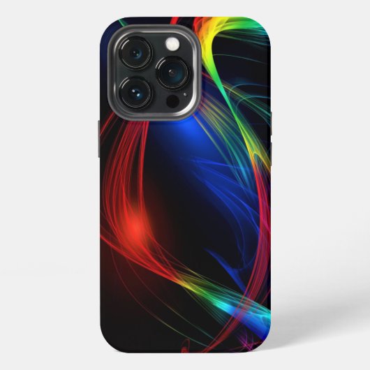 Etui iPhone 13 Pro Coque iphone lumineux coloré (Dos)