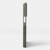 Etui iPhone 13 Pro Coque iphone Moss Green personnalisable (Côté droit)