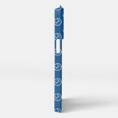 Etui iPhone 13 Pro Coque iphone nautique Monogramme personnalisé (Côté droit)