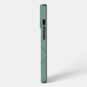 Etui iPhone 13 Pro Coque vert avec conception géométrique (Côté gauche)
