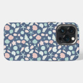 Etui iPhone 13 Pro Coquillages Côtiers Plage & Océan Design (Verso Horizontal)