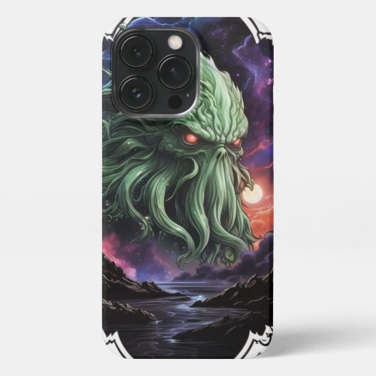 Etui iPhone 13 Pro Cosmic Oddities: Cthulhu (Verso)