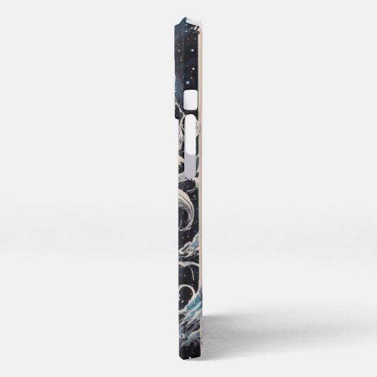 Etui iPhone 13 Pro Cosmic Oddities: Cthulhu (Côté gauche)