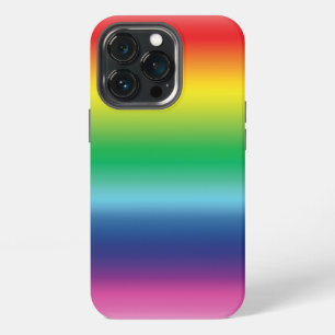 Etui iPhone 13 Pro couleur du drapeau arc-en-ciel de la fierté lgbt