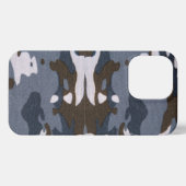 Etui iPhone 13 Pro Couvercle Camouflage de l'armée (Verso Horizontal)