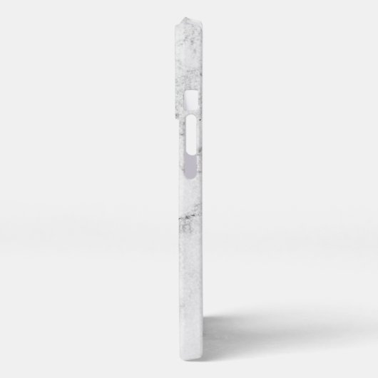 Etui iPhone 13 Pro Couverture mobile Marbel blanche (Côté gauche)