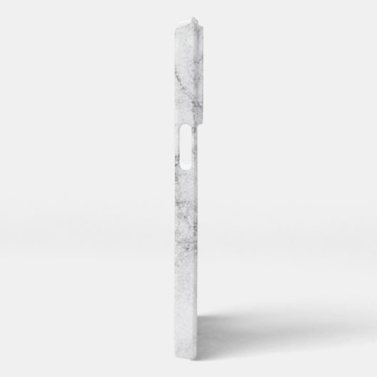 Etui iPhone 13 Pro Couverture mobile Marbel blanche (Côté droit)