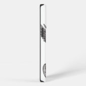 Etui iPhone 13 Pro Crâne d'araignée avec aigle (Côté droit)