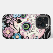 Etui iPhone 13 Pro Crâne Sucre (Verso Horizontal)