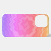 Etui iPhone 13 Pro Cravate teint super rétro tourbillon motif cool (Verso Horizontal)