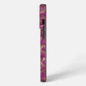 Etui iPhone 13 Pro Cristal rose et or (Côté gauche)