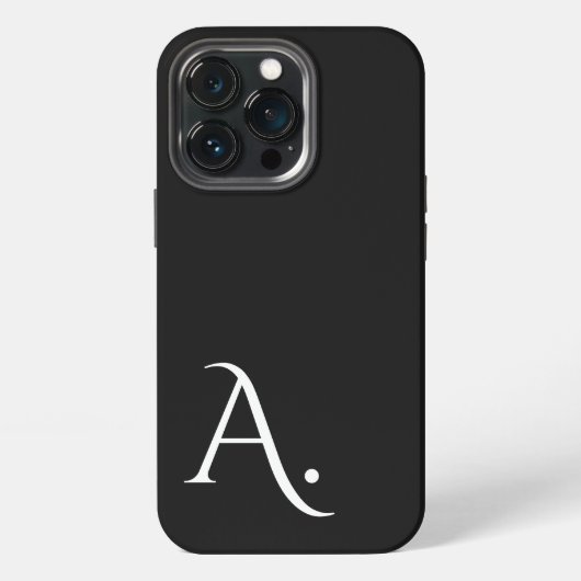 Etui iPhone 13 Pro Custom with Initial Name (Dos)