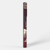Etui iPhone 13 Pro dame boit du thé (Côté droit)