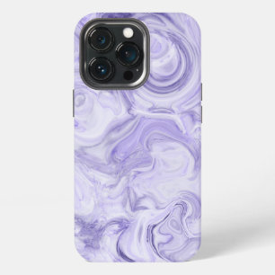 Etui iPhone 13 Pro Dégradé de marbre violet foncé
