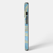 Etui iPhone 13 Pro Dessin céleste de mandala Soleil Lune d'or (Côté gauche)
