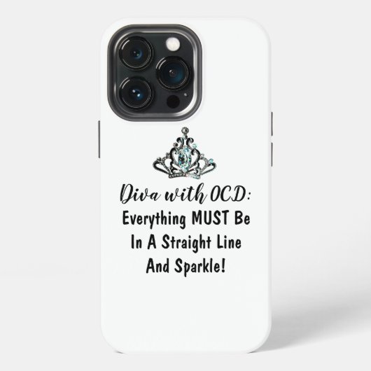 Etui iPhone 13 Pro DIVA avec OCD (Dos)