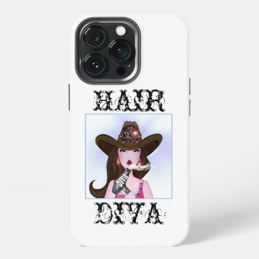 ETUI iPhone 13 PRO DIVAA CHEVEUX  (Dos)