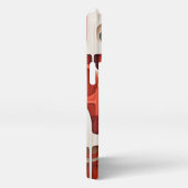 Etui iPhone 13 Pro Dossier téléphonique rouge rétro (Côté droit)