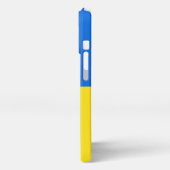 Etui iPhone 13 Pro Drapeau de l'Ukraine - La colombe de la paix - Lib (Côté gauche)