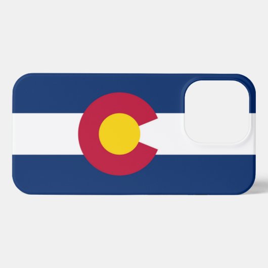 Etui iPhone 13 Pro Drapeau du Colorado (Verso Horizontal)