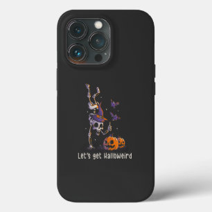 Etui iPhone 13 Pro Drôle Citation d’Halloween Obtenons un jeu de mots