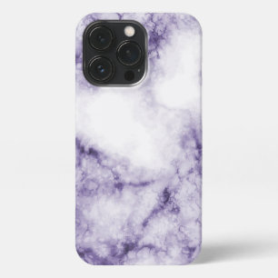 Etui iPhone 13 Pro Élégant marbre violet cristal