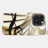 Etui iPhone 13 Pro Élégant note musicale iPhone 13 Pro Coque (Verso Horizontal)