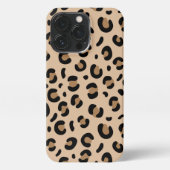 Etui iPhone 13 Pro Élégant Poster de animal léopard (Verso)