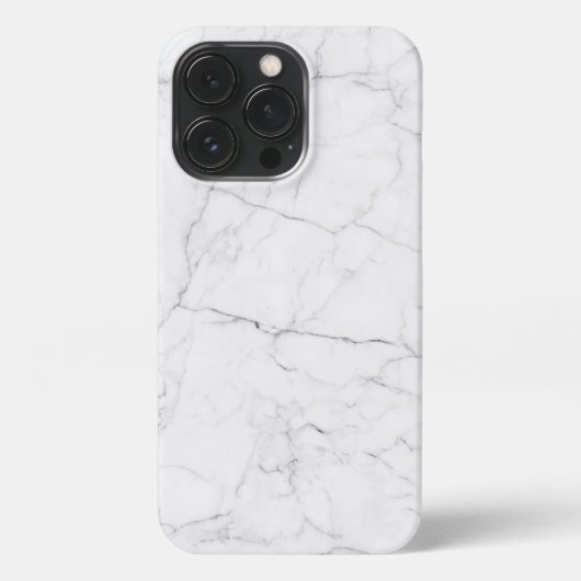 Etui iPhone 13 Pro Elegant White Marble  (Verso)