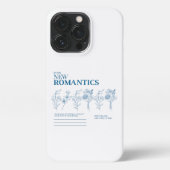 Etui iPhone 13 Pro Esthétique Nouvelle Romantique Minimal Floral (Verso)