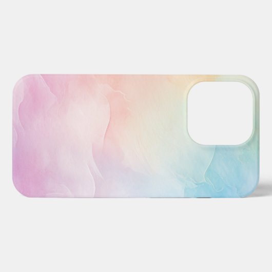 Etui iPhone 13 Pro Esthétique Rainbow Pastel (Verso Horizontal)