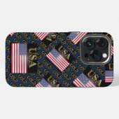ETUI iPhone 13 PRO ÉTATS-UNIS OR (Verso Horizontal)