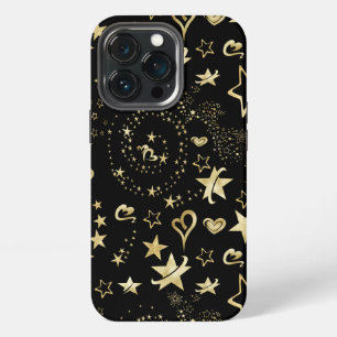 Etui iPhone 13 Pro Étoiles dorées en feuille métallique Case-Mate Coq