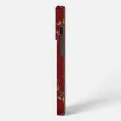 Etui iPhone 13 Pro Étui de téléphone Baroque style floral. (Côté gauche)
