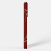 Etui iPhone 13 Pro Étui de téléphone Baroque style floral. (Côté droit)