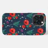 Etui iPhone 13 Pro Étui Fleurs de Coquelicot Conception - Coque iPhon (Verso Horizontal)