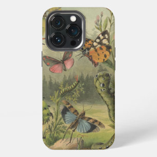 Etui iPhone 13 Pro Étui iPhone Case-Mate Insectes Botaniques Vintage