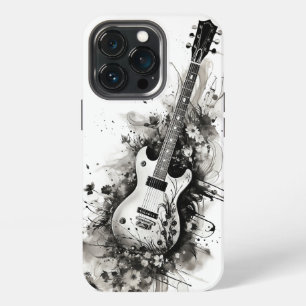 Etui iPhone 13 Pro 🎸📱 Étui iPhone Guitare Électrique Cool 📱🎸