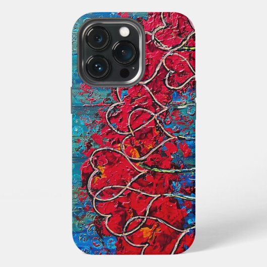 Etui iPhone 13 Pro Étui iPhone / iPad Hearts (Dos)
