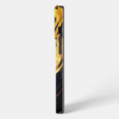 Etui iPhone 13 Pro Étui or et noir iPhone 13 Pro Max (Côté gauche)