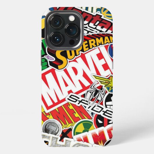 Etui iPhone 13 Pro Étui spécial Marvel pour iPhone / iPad (Dos)