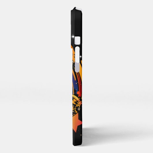 Etui iPhone 13 Pro Exploser le vaisseau spatial (Côté gauche)