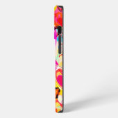Etui iPhone 13 Pro Explosion de cœurs graffiti : Dessin vibrant à la (Côté gauche)
