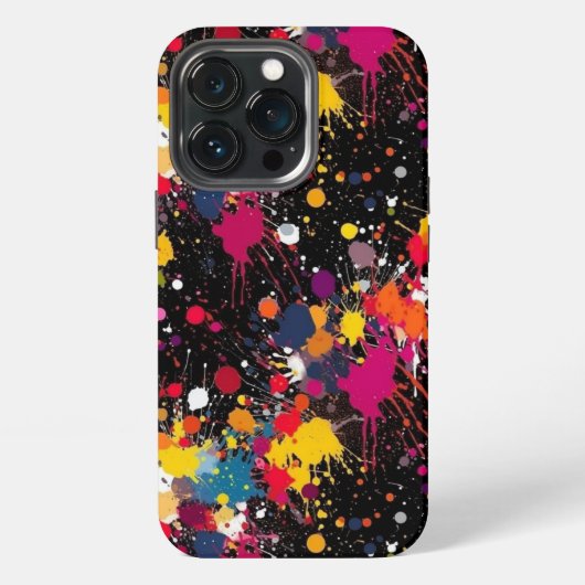 Etui iPhone 13 Pro Explosion de couleur (Dos)
