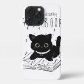 Etui iPhone 13 Pro Facilement distrait par les chats et les livres -  (Verso)