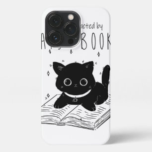 Etui iPhone 13 Pro Facilement distrait par les chats et les livres - 